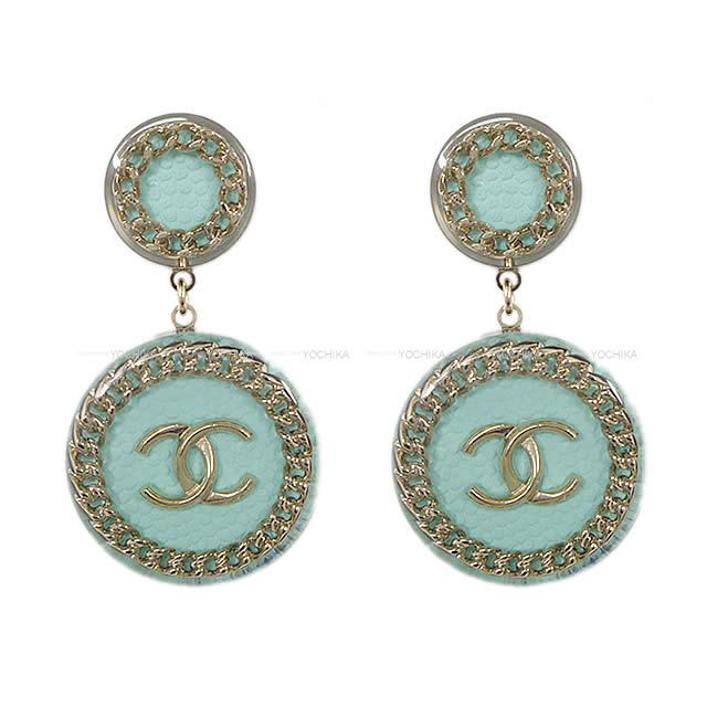 2020年 春夏 新作 CHANEL シャネル ダブル サークル チェーン ココマーク ぶらさが