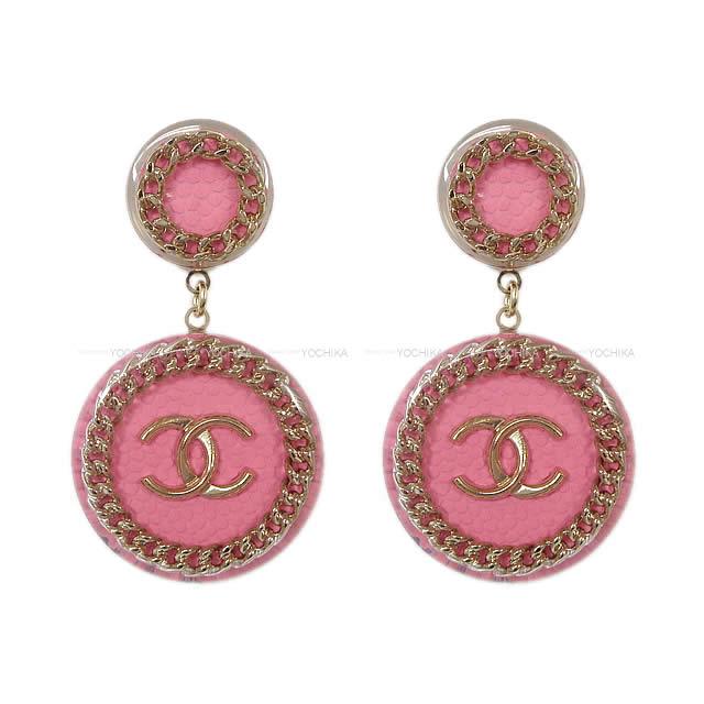 2020年 春夏 新作 CHANEL シャネル ダブル サークル チェーン ココマーク ぶらさ