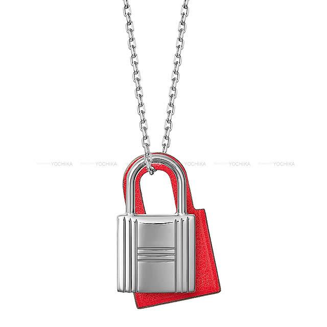 HERMES エルメス ペンダント ネックレス オーケリー ゴールド スイフト シルバー金具 新品