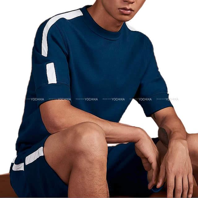 HERMES エルメス メンズ スウェット 半袖 ハーフパンツ 上下セット ジョギング Tシャツ #M 新品