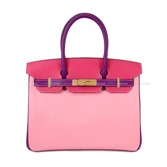 HERMES エルメス ハンドバッグ バーキン30 スペシャルオーダー トリコロールカラー エプソン 新品未使用
