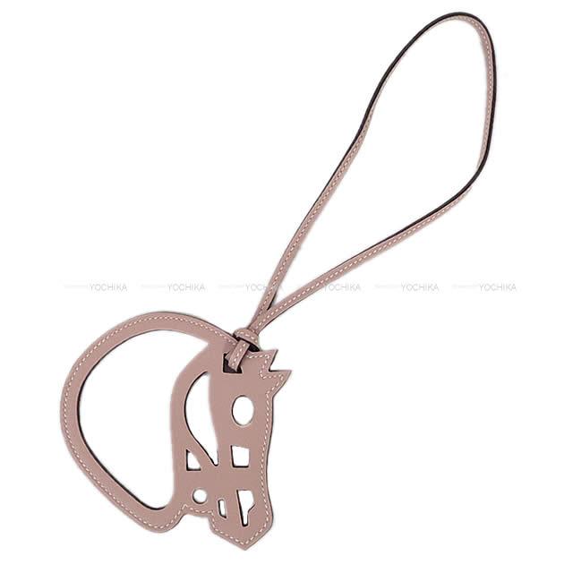 HERMES エルメス バッグチャーム 馬型 "パドック シュヴァル" グリシン(グリシ－ヌ)  スイフト 新品
