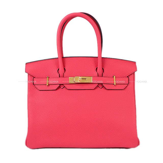 HERMES エルメス ハンドバッグ バーキン30 ローズエクストリーム(ローズエクストレーム) トリヨン ゴールド金具 新品