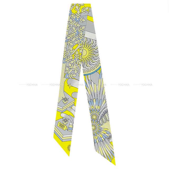 2020年春夏 新作 HERMES エルメス ツイリー スカーフ "ペガサスの源泉" ジョーヌヴィフ 新品未使用