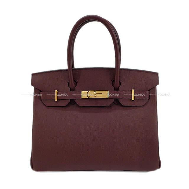 HERMES エルメス ハンドバッグ バーキン30 ボルドー エプソン シルバー金具 新品未使用