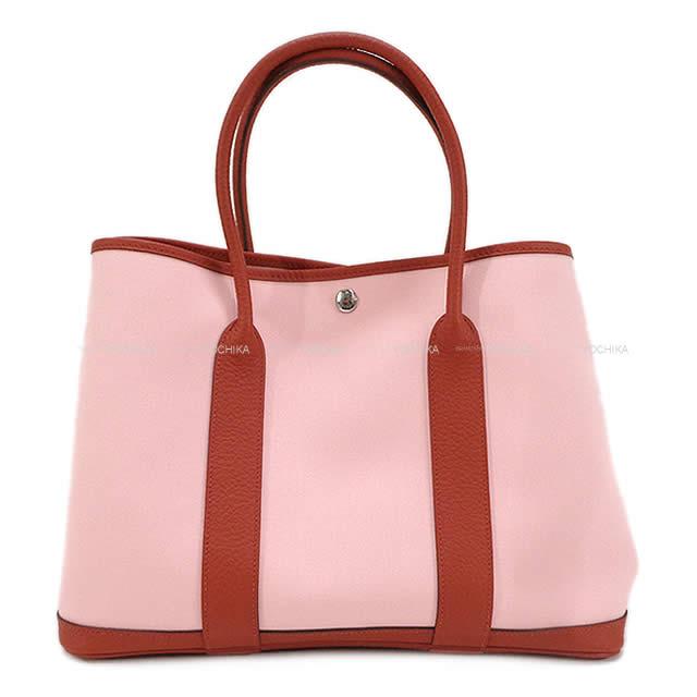HERMES エルメス ガーデンパーティ 36 PM ローズサクラ/ルージュデュセス