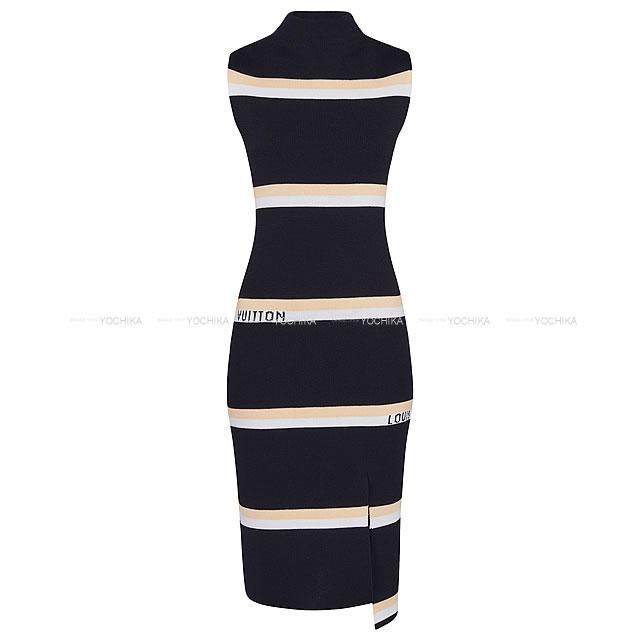 LOUIS VUITTON ルイ・ヴィトン レディス ボーダー チューブ ワンピース #XS 1A5NL5 新品未使用