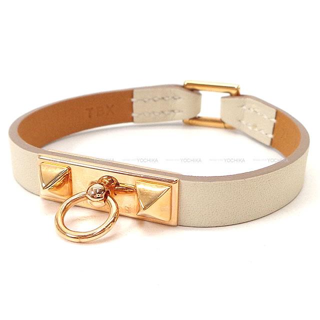 HERMES エルメス マイクロリヴァル ブレスレット #XS クレ スイフト ローズゴールド金具 新品未使用