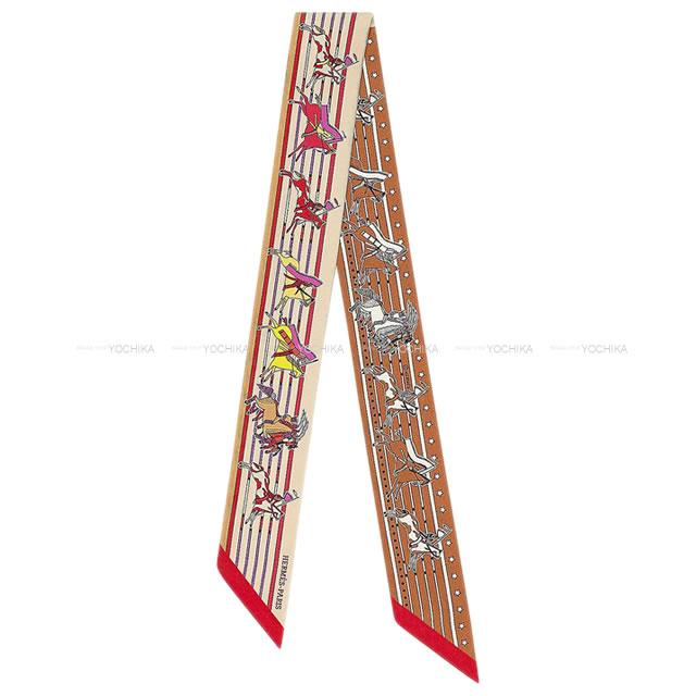 2020年 秋冬 新作 HERMES エルメス ツイリー スカーフ "パウニ一族の首長" ベージュ 新品