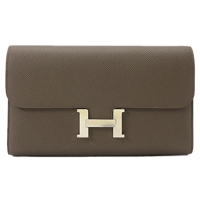 HERMES エルメス 長財布 コンスタンスロング エタン エプソン シルバー金具 新品未使用