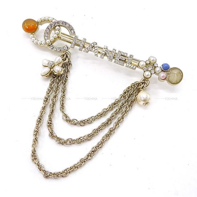 CHANEL シャネル パール&ラインストーン ココマーク パール ブローチ 新品未使用