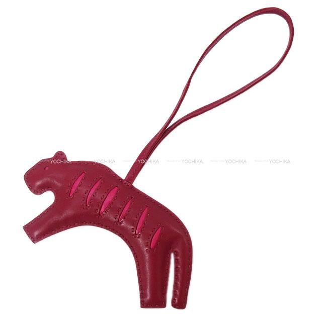 2020年 秋冬 新作 HERMES エルメス バッグチャーム "ルールー/Rooroo" ルビー/ローズメキシコ 新品