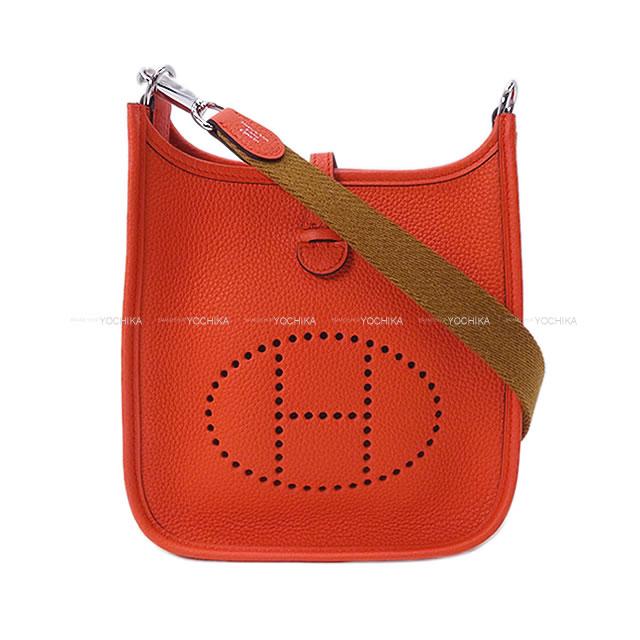 2020年秋冬 新作 エルメス ショルダーバッグ ミニ エヴリン 16 TPM アマゾン カプシーヌXゴールド トリヨン 新品