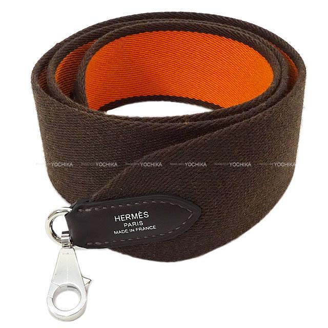 HERMES エルメス ショルダーストラップ "バンドリエール サングル ウーリー'' バイカラー 新品