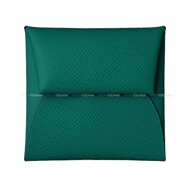 HERMES エルメス バスティア コインケース マラカイト エプソン シルバー金具 新品