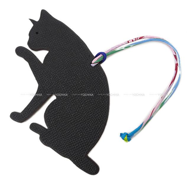 HERMES エルメス バッグチャーム プティアッシュ チャーム "キャット 猫