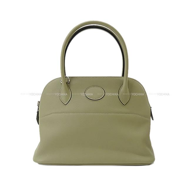HERMES エルメス ショルダーバッグ ボリード 27 セージ(ソーゼ) スイフト シルバー金具 新品未使用