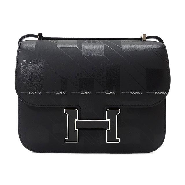 HERMES エルメス ショルダーバッグ コンスタンス3 ミニ 18 黒(ブラック) インプリメ オンアサマーデイ ソンブレロ