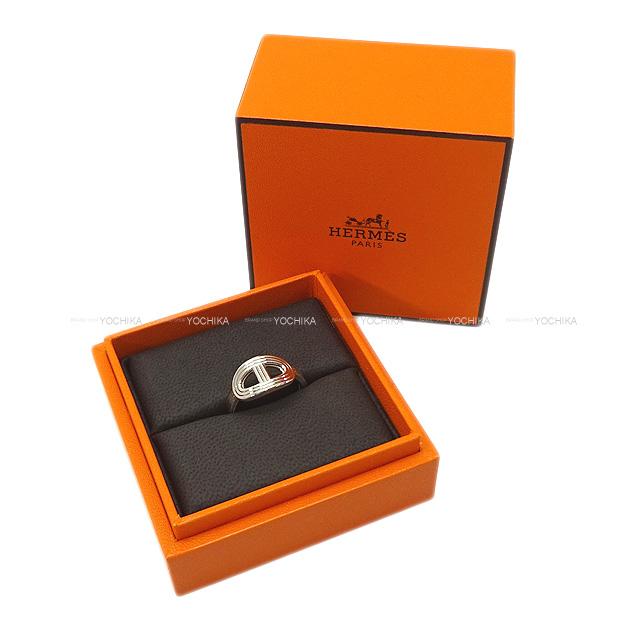 HERMES エルメス 指輪 シェーヌダンクル24 リング シルバー925 #53 新品未使用