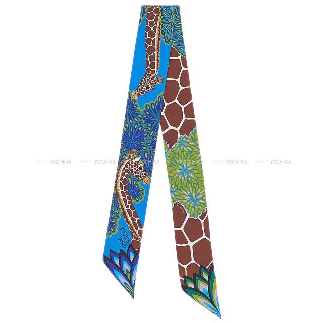 エルメス ツイリー スカーフ "三美神" ローズボンボンXカナードXジョーヌフルオ 新品