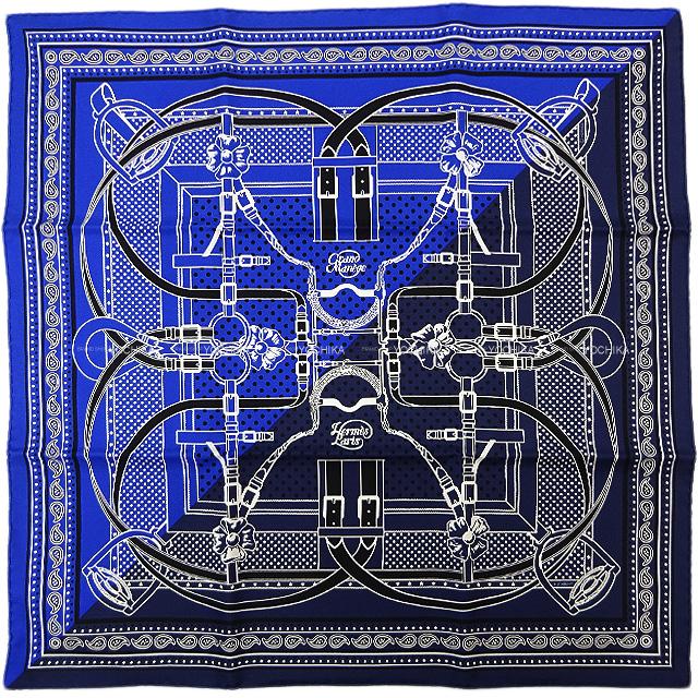 2017年秋冬 HERMES エルメス バンダナ カレ55 "ジョージ・ワシントンの馬車・カット