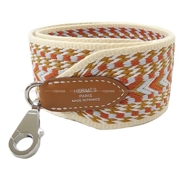 HERMES エルメス ショルダーストラップ "バンドリエール サングル アレグロ 50mm" 70cm セサミ 新品未使用