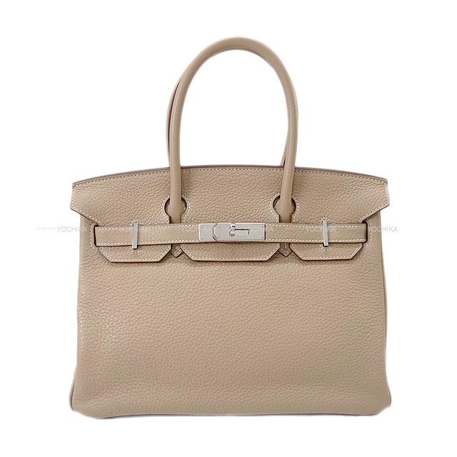 HERMES エルメス ハンドバッグ バーキン30 アルジル トリヨン シル