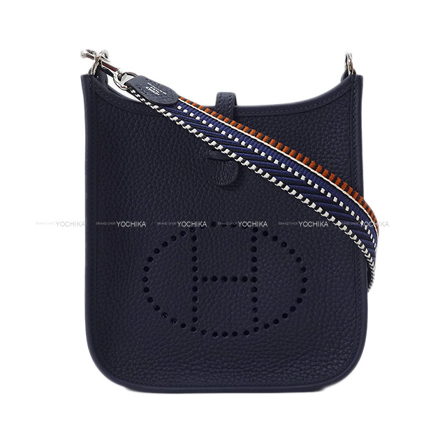 HERMES エルメス ショルダーバッグ エヴリン 16 TPM アマゾン サングル カヴァル ブルーニュイ トリヨン シルバー金具 新品未使用