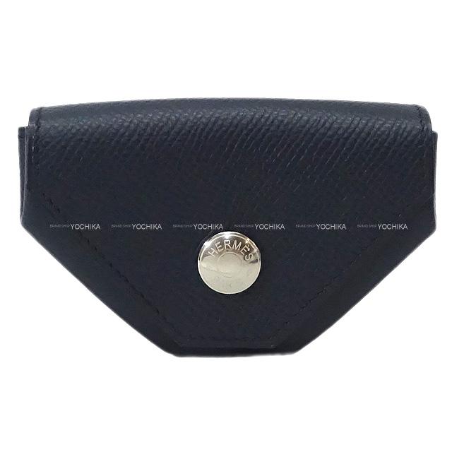 HERMES エルメス コインケース "ルヴァンキャトル 24" ヴェルソ ブルーインディゴ/ゴールド 新品