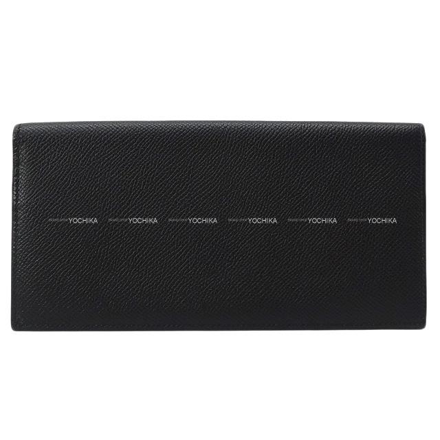 HERMES エルメス メンズ 二つ折 長財布 "MC2 フレミング" 黒(ブラック) エプソン 新品