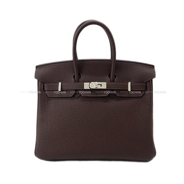 HERMES エルメス ハンドバッグ バーキン25 ショコラ トゴ ゴールド金具 新品未使用