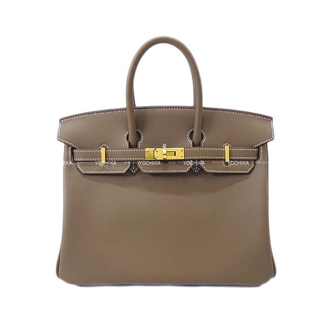 HERMES エルメス ハンドバッグ バーキン25 エトープ (エト