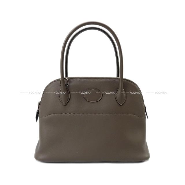 HERMES エルメス ショルダーバッグ ボリード27 エタン スイフト シルバー金具 新品