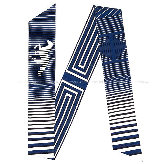 2019年 秋冬 新作 HERMES エルメス マキシツイリー  スリム スカーフ "H・オ・ギャロップ" グリスクレール 新品