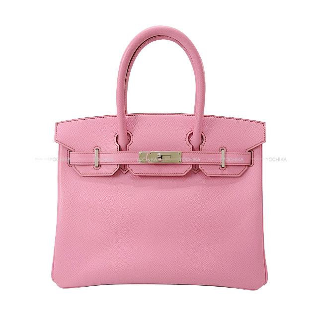HERMES エルメス ハンドバッグ バーキン30 ピンク エプソン シルバー金具 新品未使用