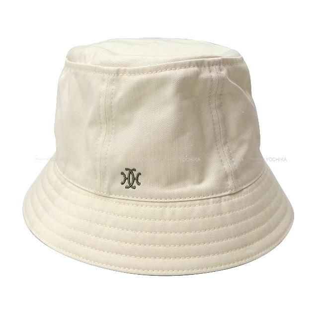 HERMES エルメス レディース ストローハット 帽子 "ノラ" #58 ナチュラル 麻100% 新品