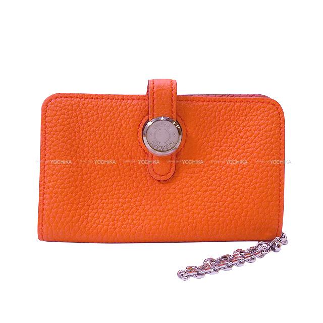 HERMES エルメス 財布 ドゴン チェーン付き コンパクト カード コインケース 新品未使用
