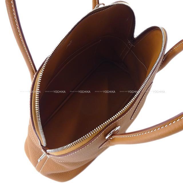HERMES エルメス ハンドバッグ ボリード31 ゴールド トリヨン シルバー金具 新品