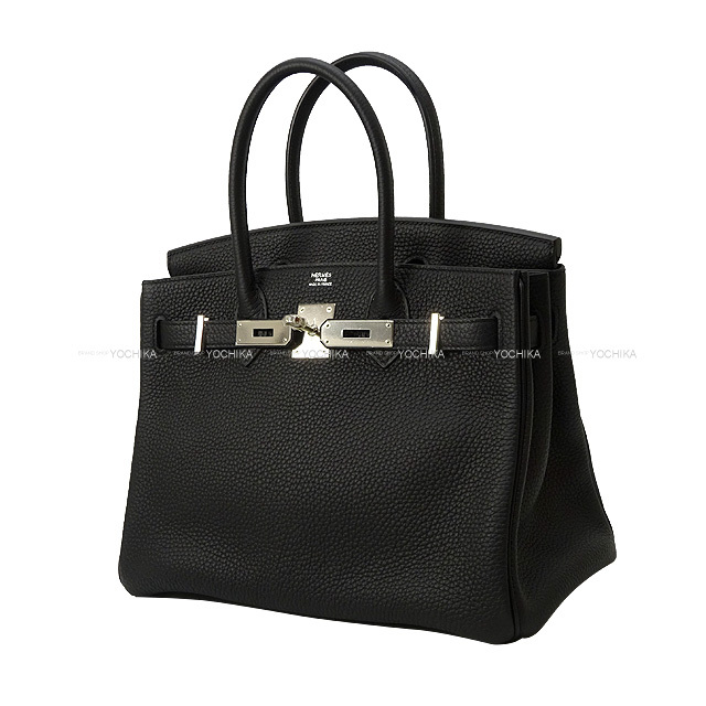 HERMES エルメス ハンドバッグ バーキン30 黒 (ブラック) トリヨン
