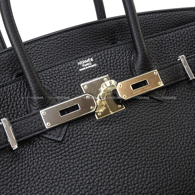 HERMES エルメス ハンドバッグ バーキン30 黒 (ブラック) トリヨン