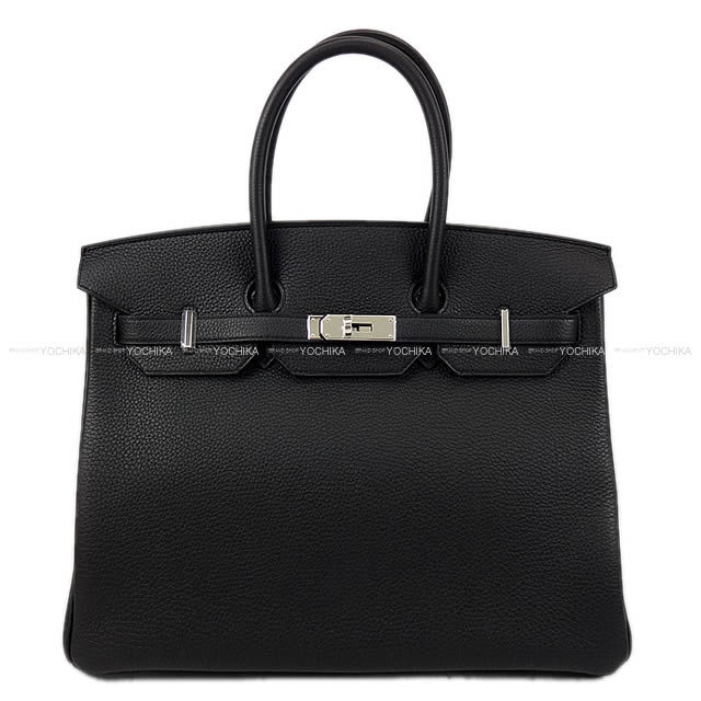 HERMES エルメス ハンドバッグ バーキン35 黒 (ブラック) トゴ 