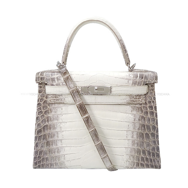 HERMES エルメス ショルダーバッグ ケリー28 内縫い ヒマラヤ 