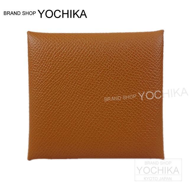 HERMES エルメス コインケース バスティア ゴールド エプソン