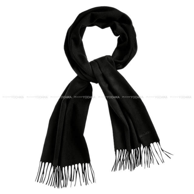 極美品▽HERMES エルメス シルク100% Hモチーフ ベロア ロゴ  