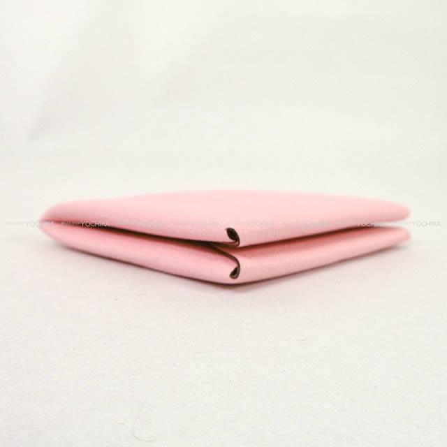 HERMES エルメス カードケース カルヴィ ローズサクラ シェーブルミゾ