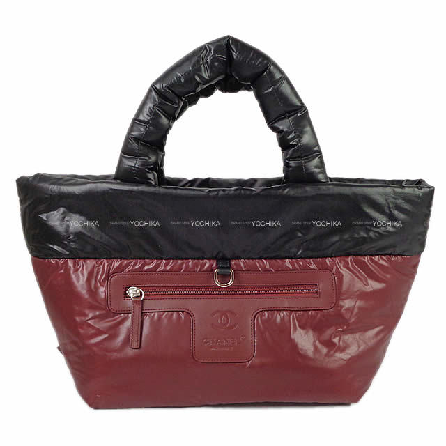 CHANEL シャネル コココクーン ナイロンリバーシブル トートバッグ PM  