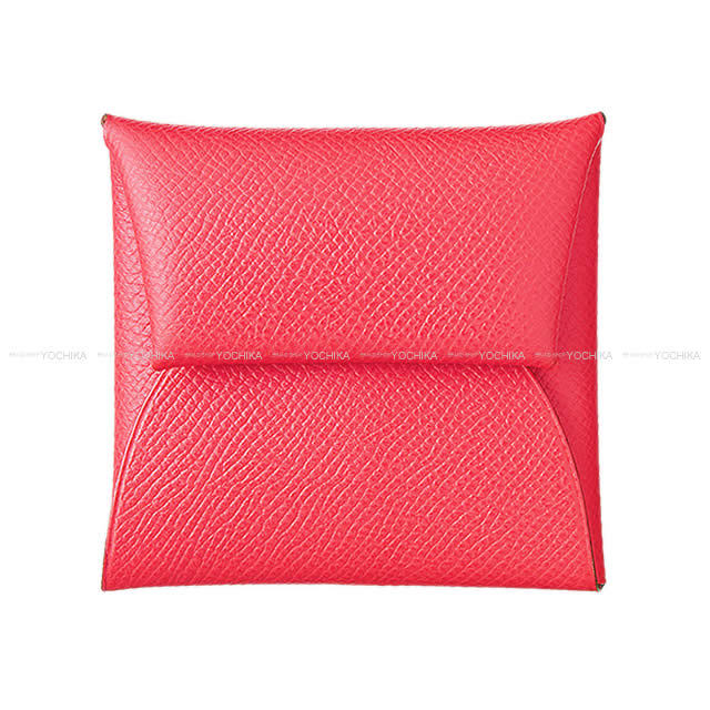 HERMES エルメス コインケース バスティア ローズアザレ エプソン  