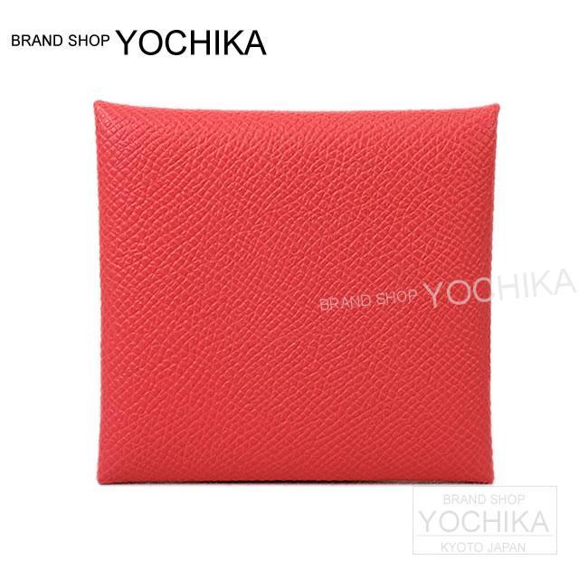 HERMES エルメス コインケース バスティア ローズアザレ エプソン  