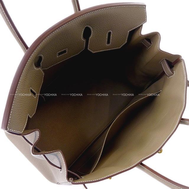 HERMES エルメス ハンドバッグ バーキン35 エトープ(エトゥープ) トリヨン ゴールド金具 新品