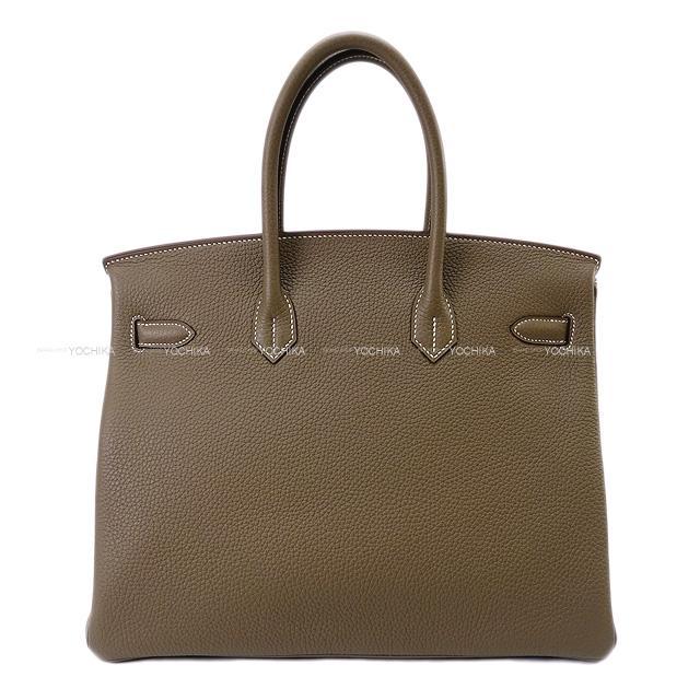 HERMES エルメス ハンドバッグ バーキン35 エトープ(エトゥープ) トリヨン ゴールド金具 新品